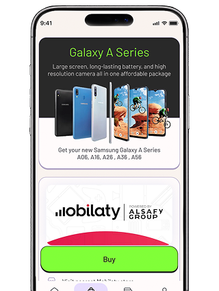 Lucid app mobilaty store screen mockup
